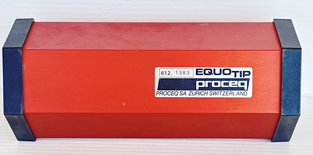 Proceq Equotip Hardness Tester with Type-D Test Block and Type-E Probe
