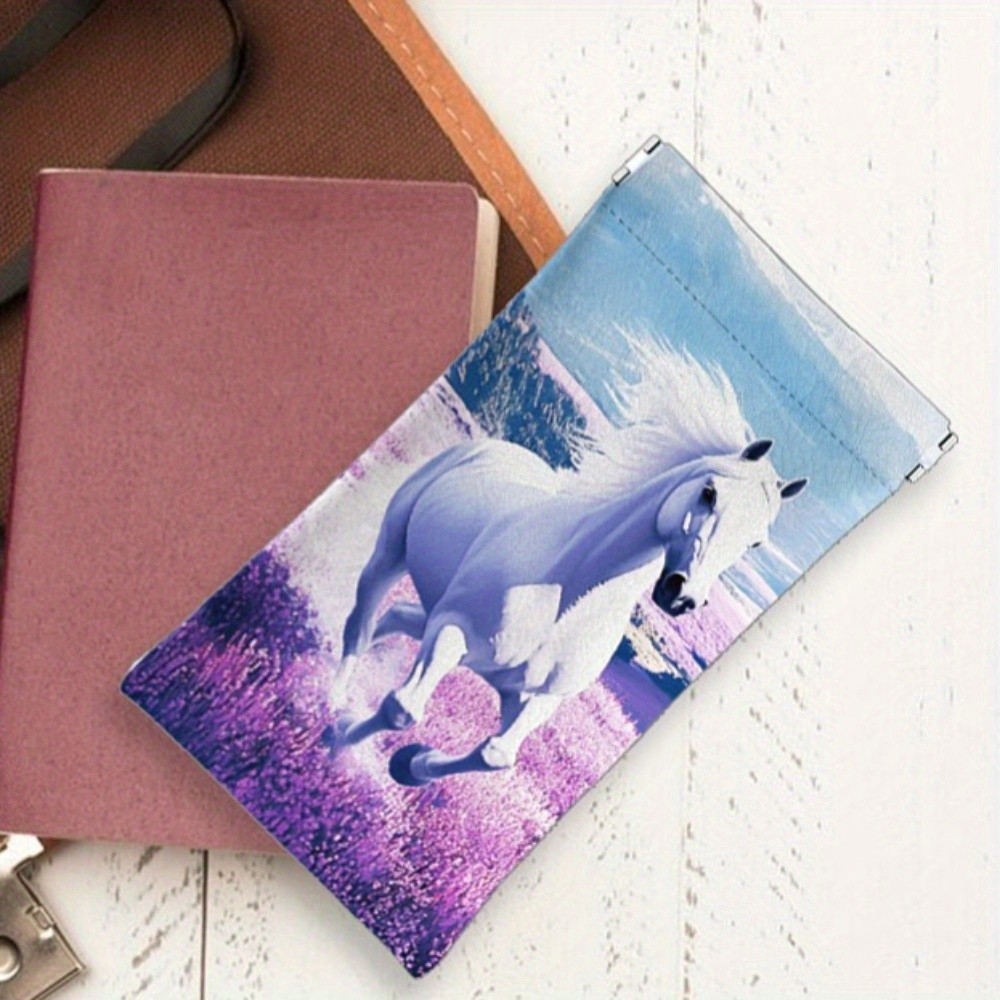 1pc PU Leather Rectangle Eyeglass Cases Eyeglass Sunglasses Protector