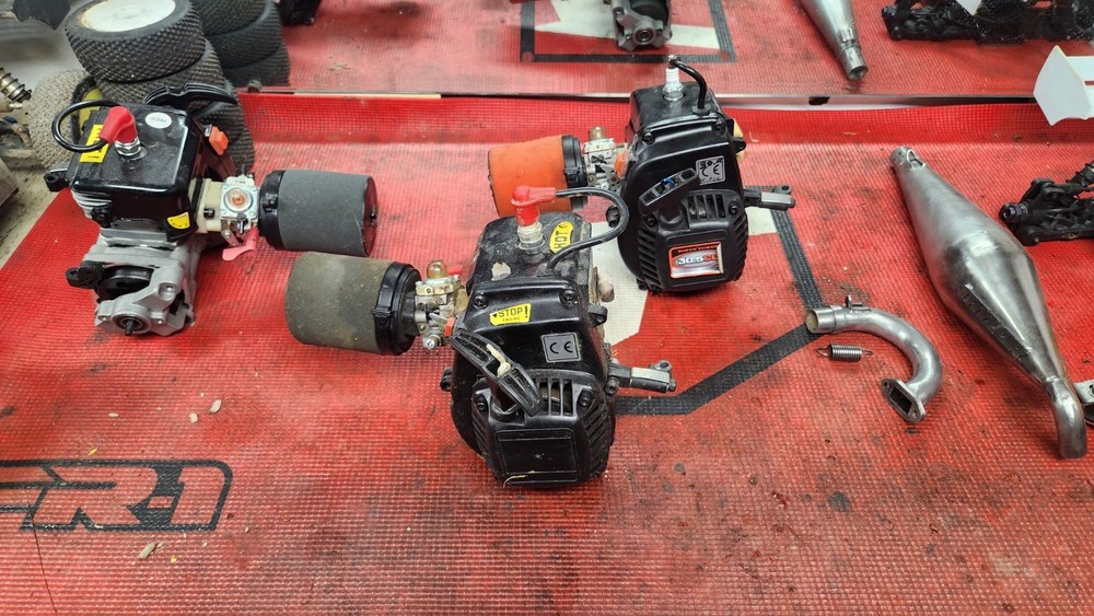 Rofun Power 2-Stroke Engine 30.5cc 36cc w/ Pull Start for 1:5 RC Cars Trucks