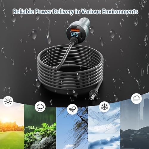 Starlink Mini 12V, 16 AWG, Starlink Mini Car Charger, mgy-car-adapter-adapter