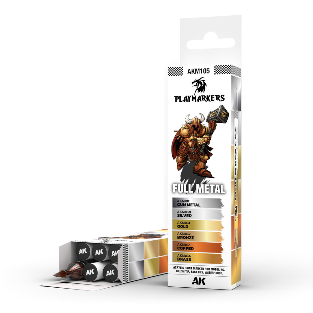 AK Interactive Playmarkers: Full Metal