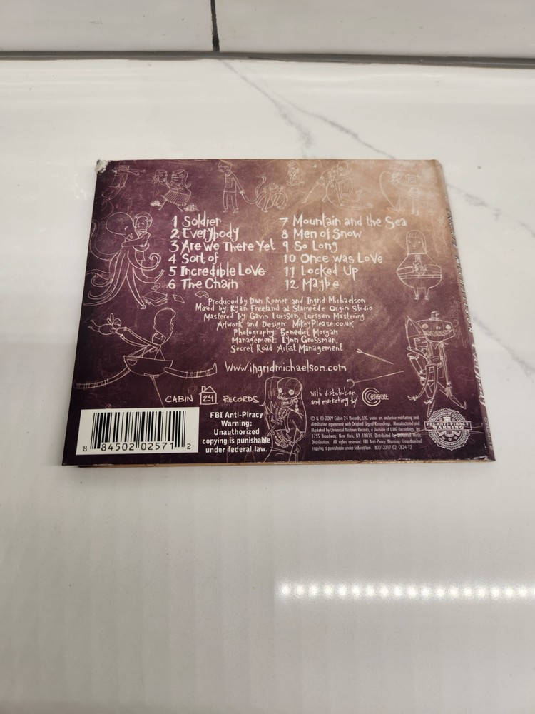Ingrid Michaelson - Everybody - Signed Autographed Jacket with CD