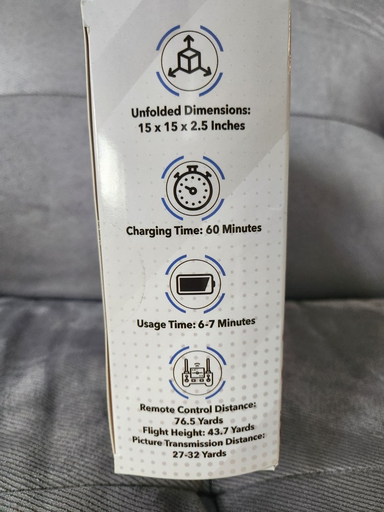 Remote Control Folding Drone with Camera