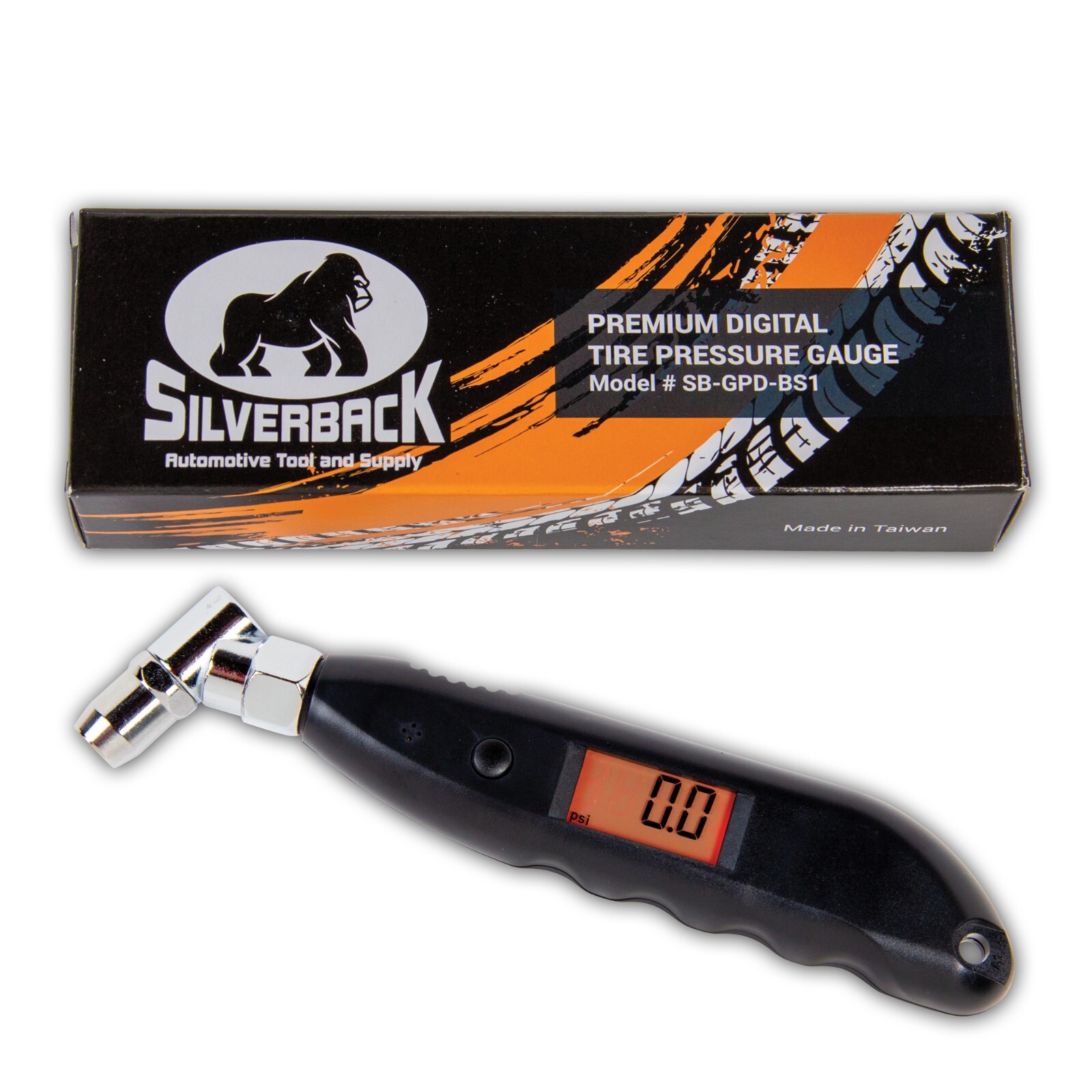 Silverback Automotive Professional Digital Tire Pressure Gauge, 0-150 PSI