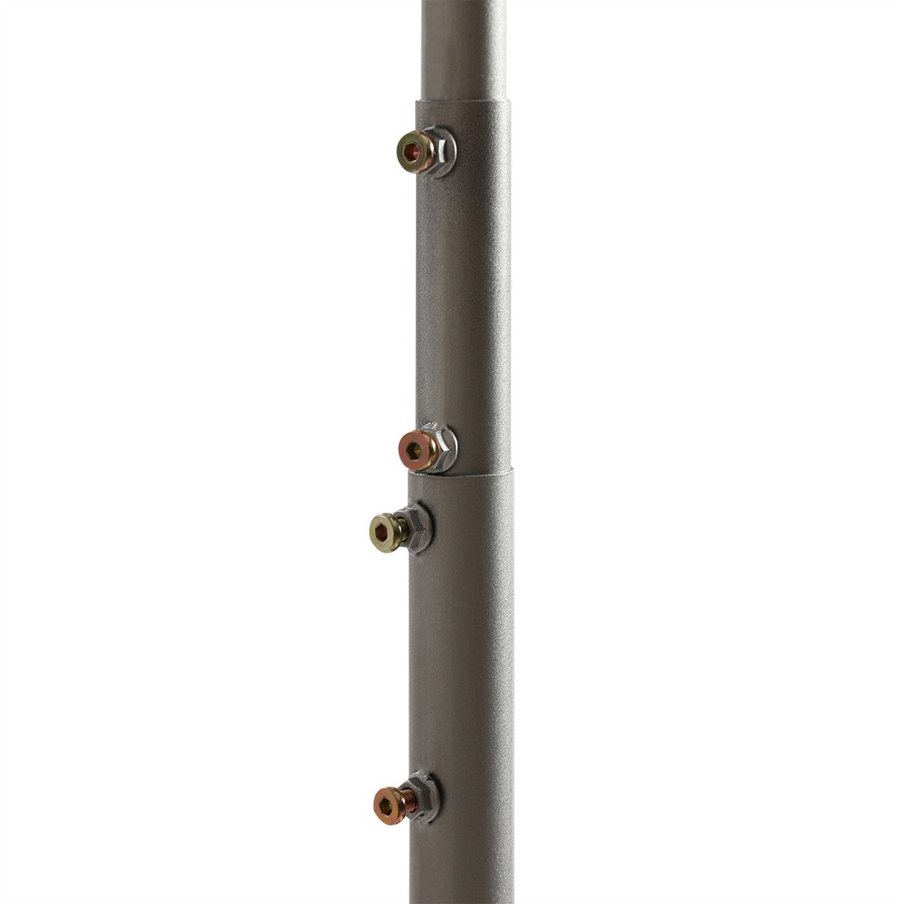 Heavy Duty Pipe Drape Kit Backdrop Support w/ Metal Steel Base-Height Adjustable