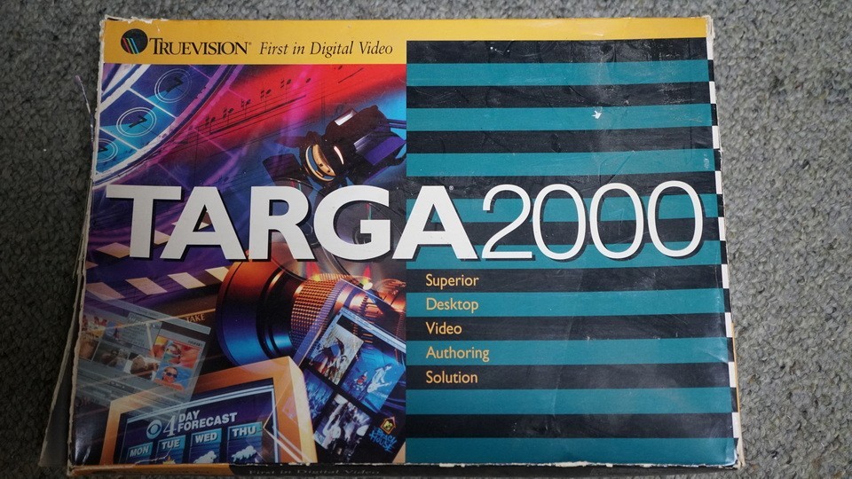 Targa 2000 RTX/Pinnacle Truevision, Stand Alone W/Documentation