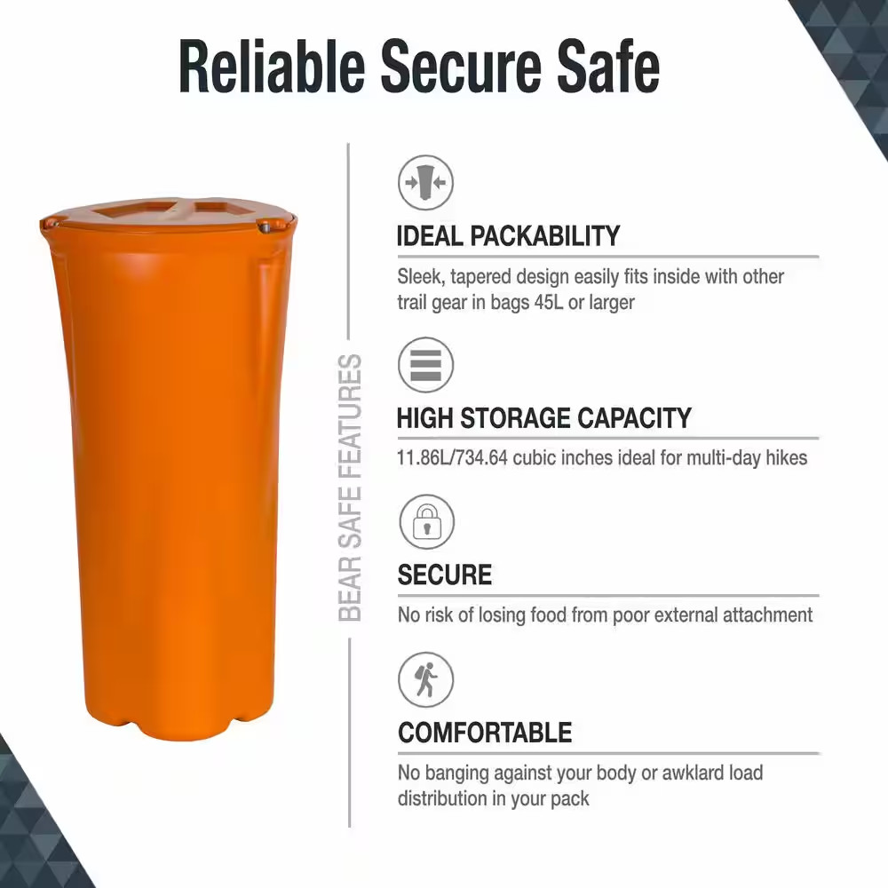 Bear Safe Bear Resistant Food Storage Container