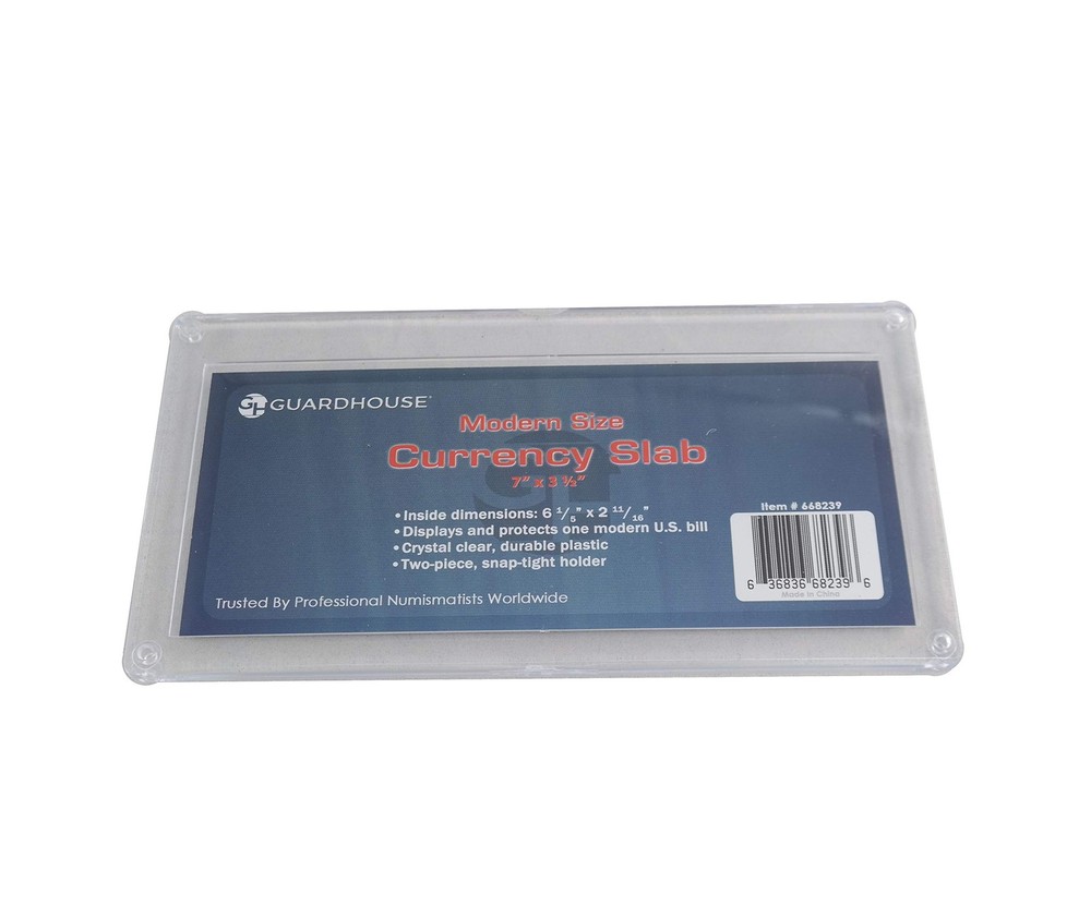 Modern Currency Snaplock Holder Five Pack