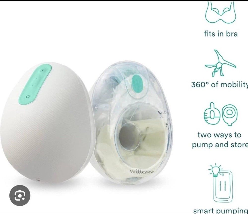 Willow 24mm 3rd Generation Breast Pump - White