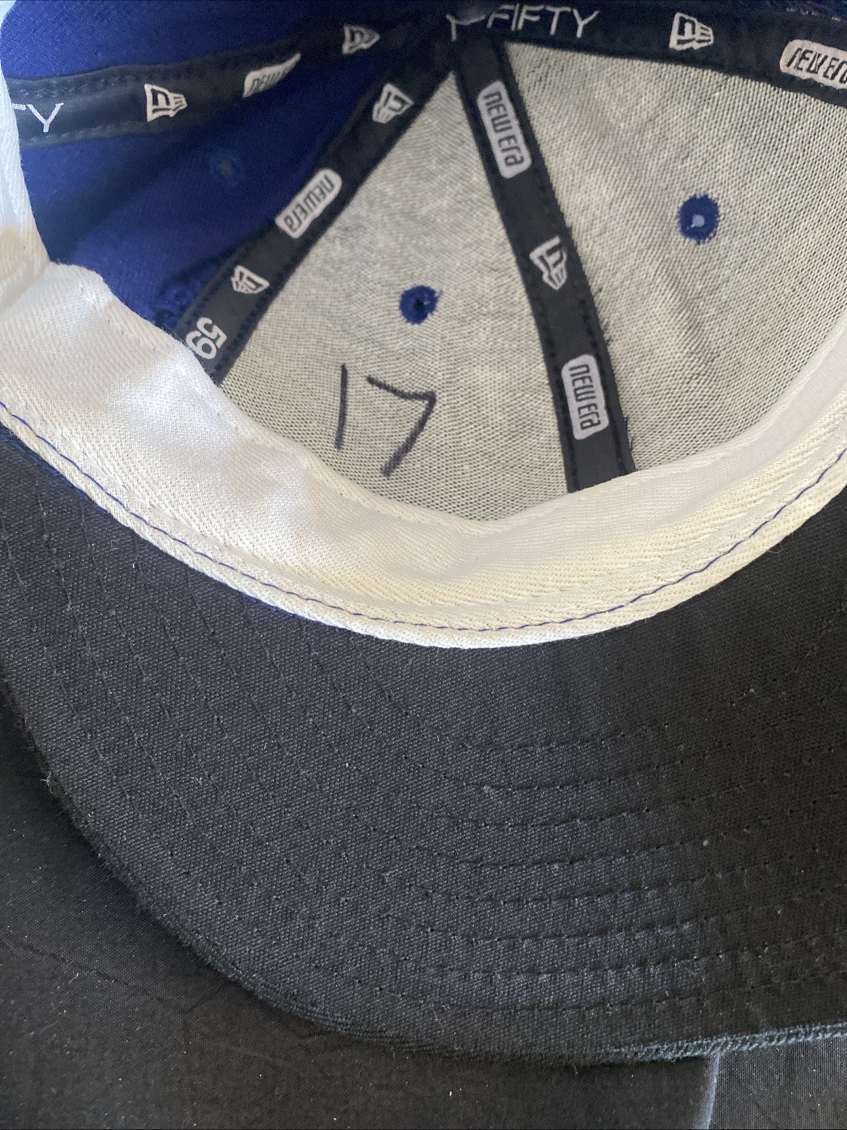 Doug Davis September 11, 2002 Texas Rangers Game Used Hat GU1