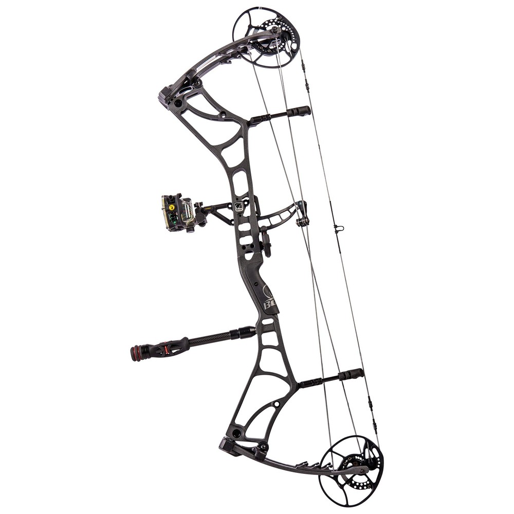 Hitman Bow Stabilizer, 8", Comes Pre-Assembled with 2 Removable 1oz Weights, ...