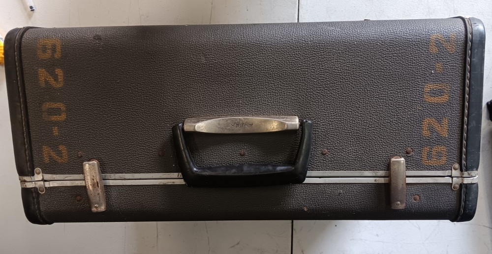 Vintage Ampex Suitcase Amplifier Model AA-620 - WORKS!