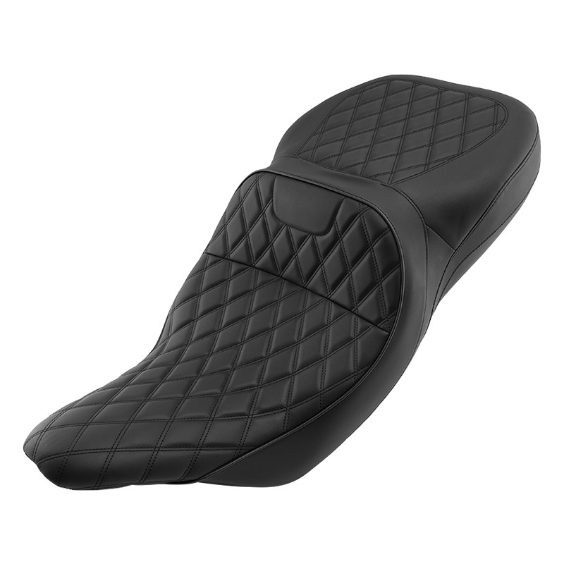 Driver Passenger Seat For Harley Touring Street Glide Road King 1997-2007