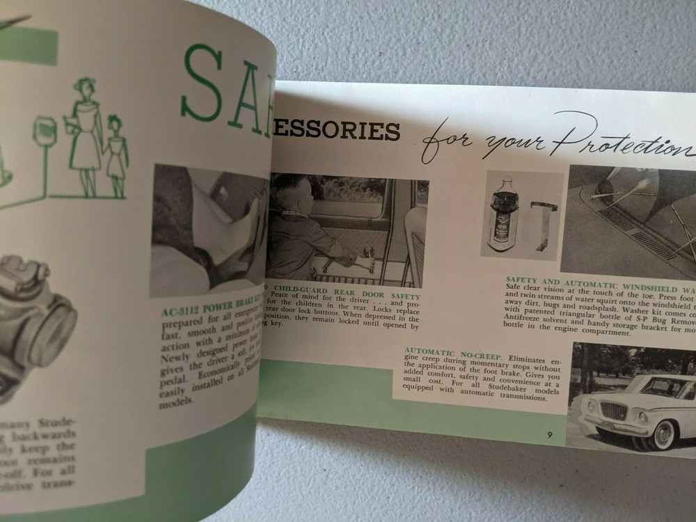 1961 Studebaker Accessories Brochure