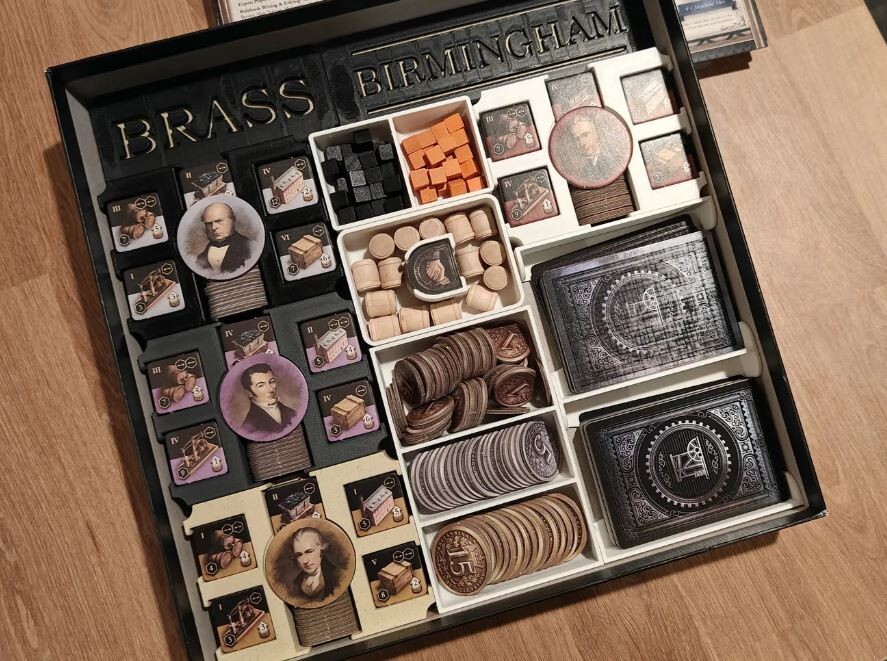 Brass Birmingham Organizer and Insert