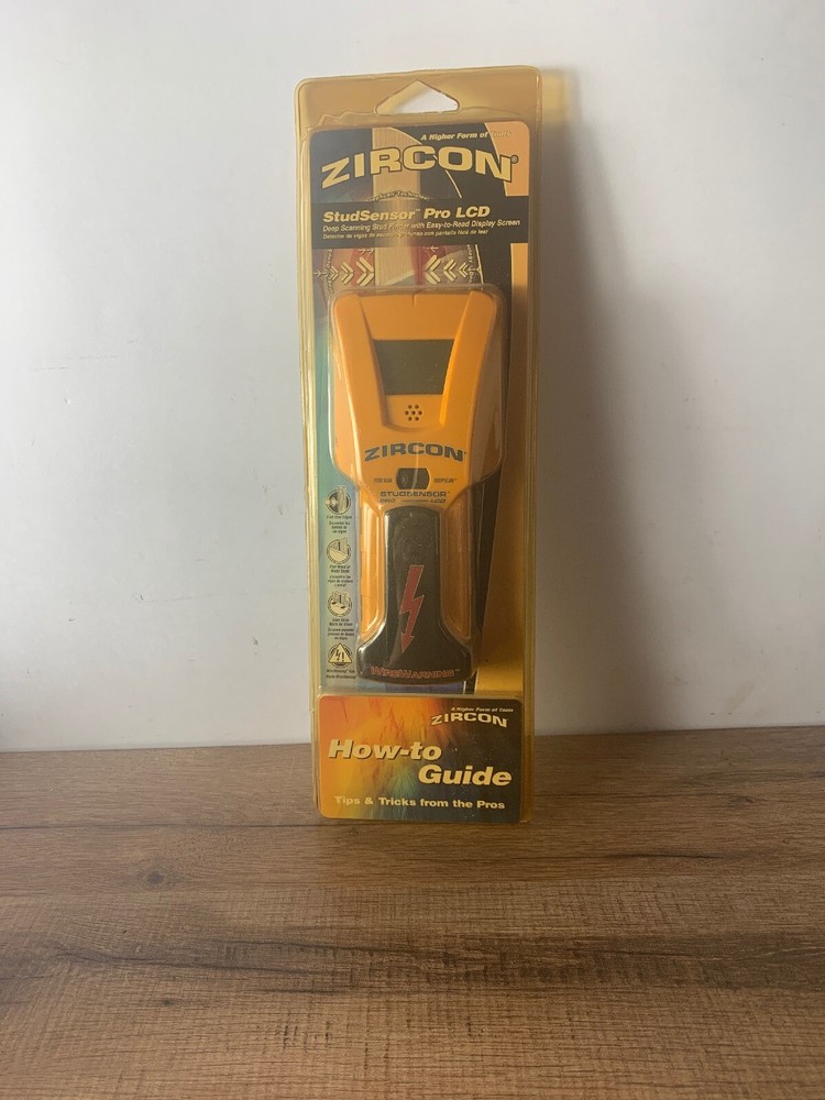 Zircon 61981 Multifunction Electronic StudSensor Stud Finder Pro LCD Finder
