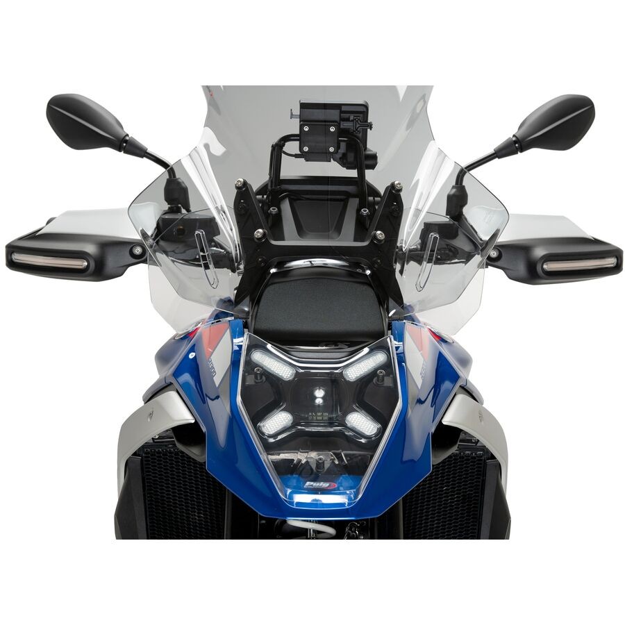Puig Headlight Protector - Clear, Standard With Mount 21853W
