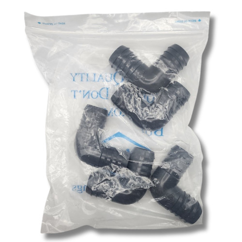 5 pack DURA Barbed Elbow 1 1/4"