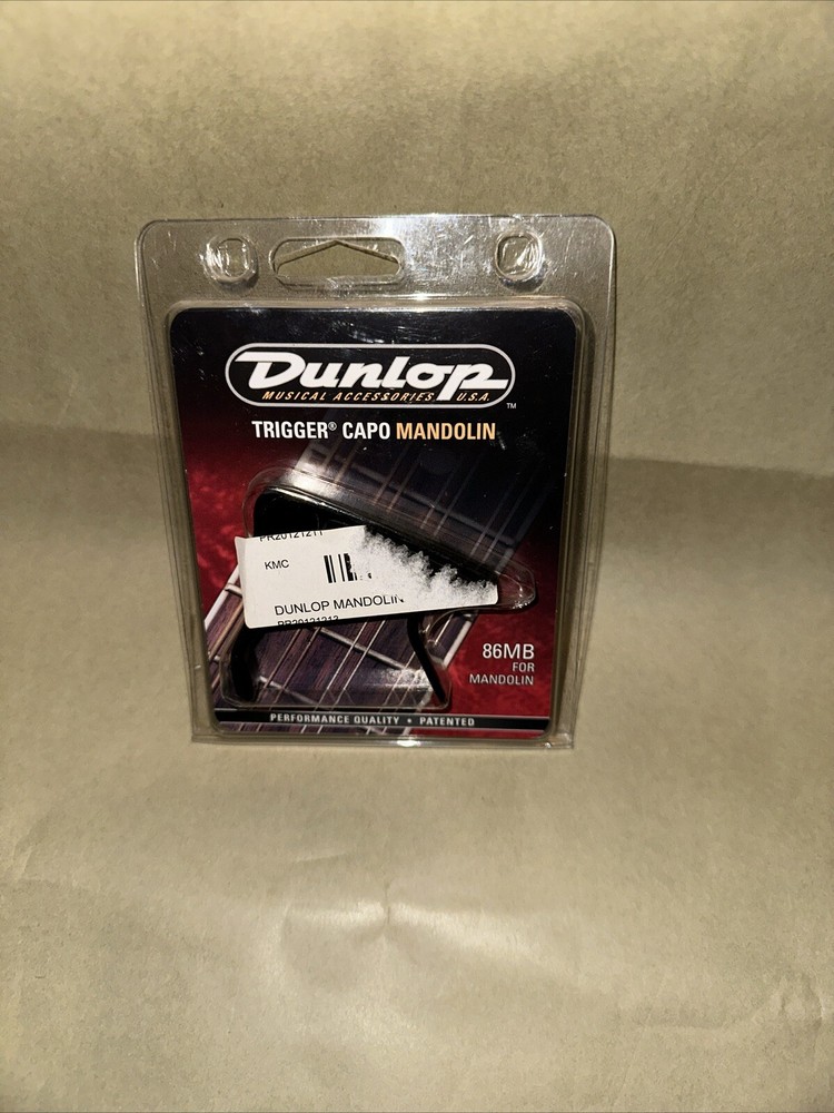 Dunlop Trigger Capo for Mandolin, Black 86MB New in package