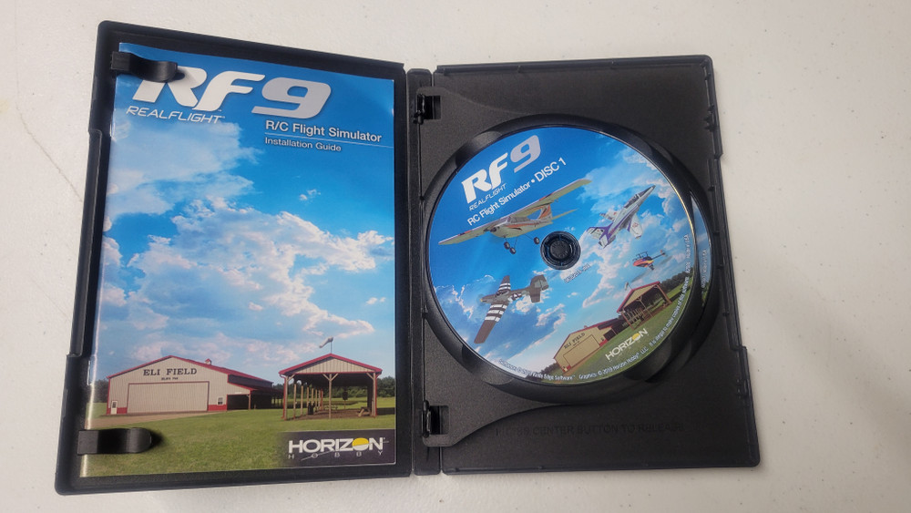RealFlight RF9 RC Flight Simulator Software w/ Spektrum Interlink DXController