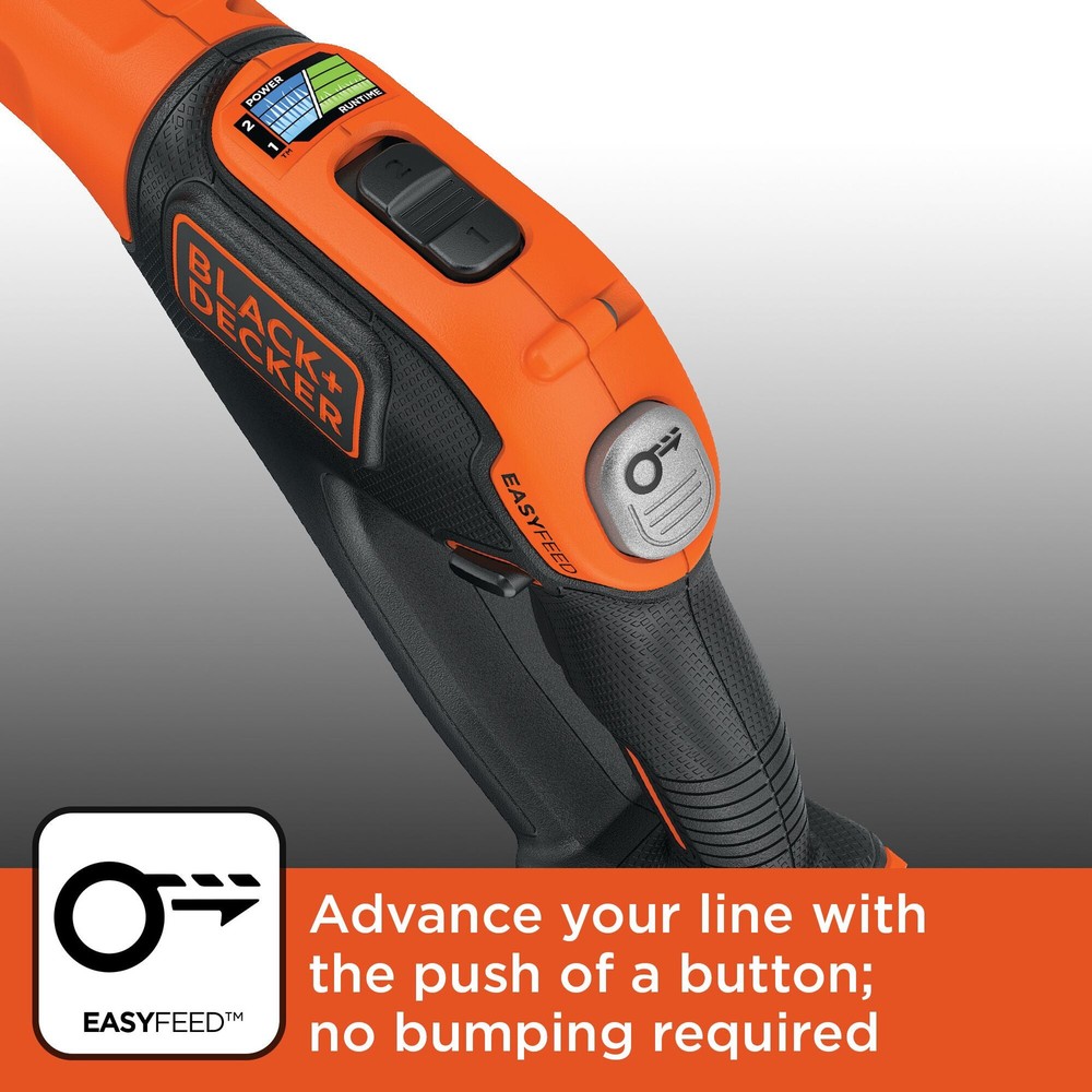 BLACK+DECKER 20V MAX* String Trimmer/Edger, 12-Inch - LSTE525