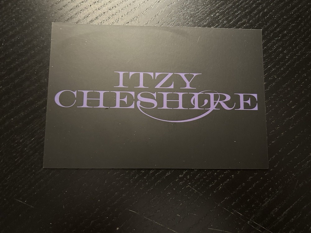 ITZY Cheshire Lia Target Exclusive Postcard