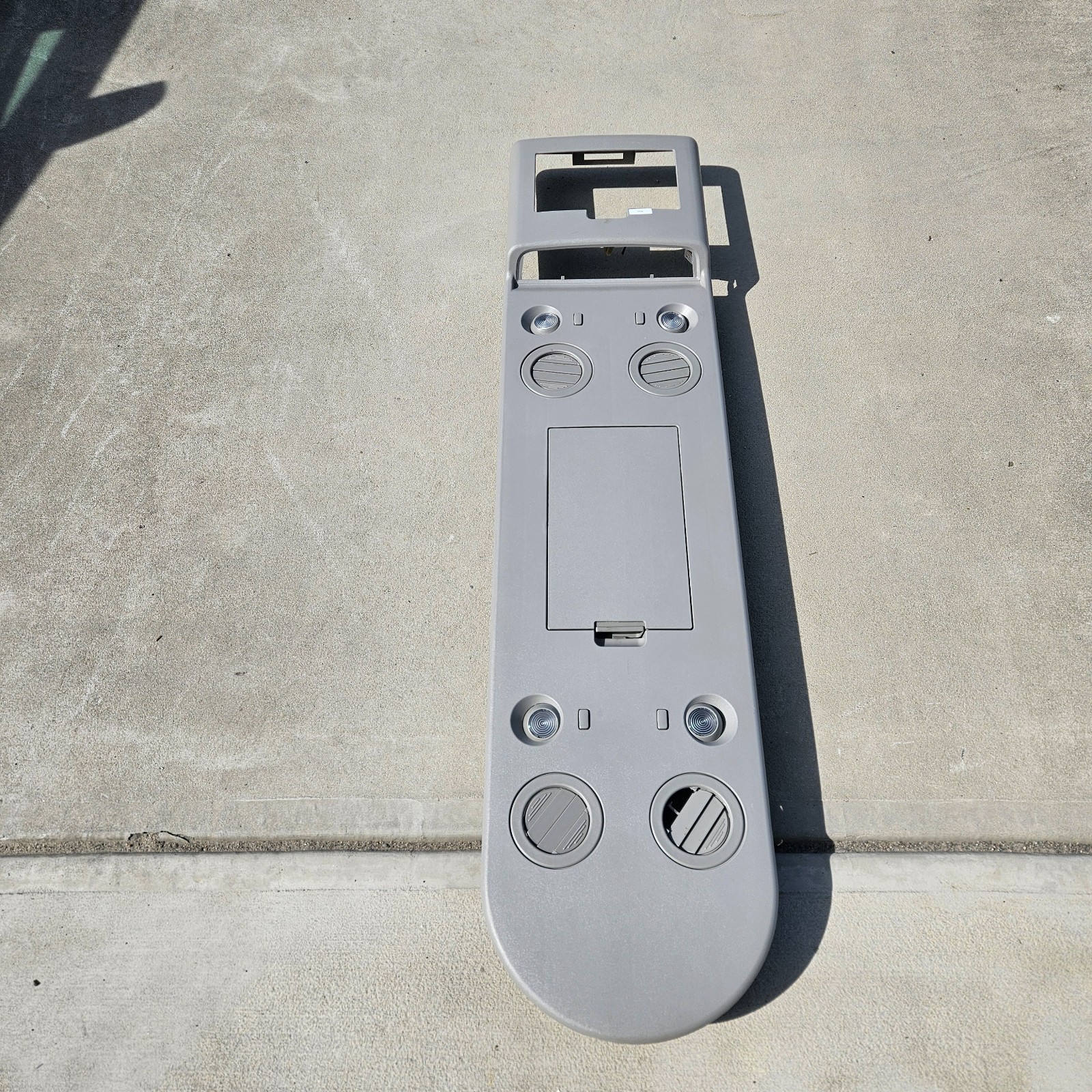 2004 - 2012 Nissan Armada Infiniti QX56 Overhead Console Rear Storage Grey OEM