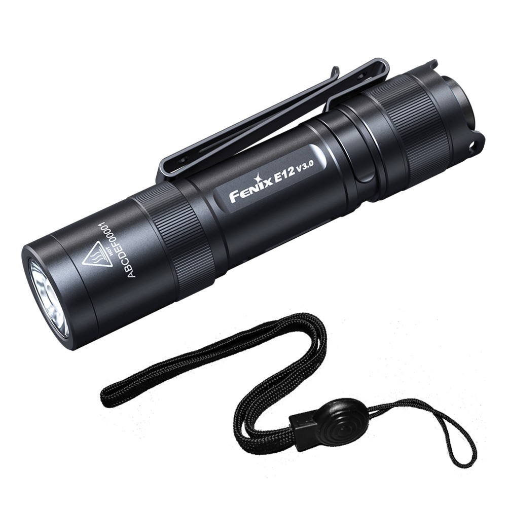 Fenix E12 V3.0 200 Lumen 1x AA EDC Flashlight