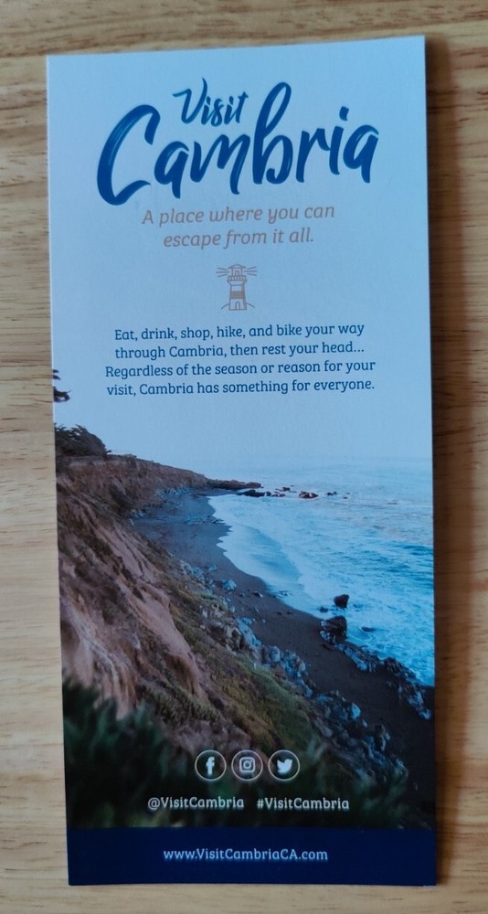 CAMBRIA, California VISITOR'S Guide