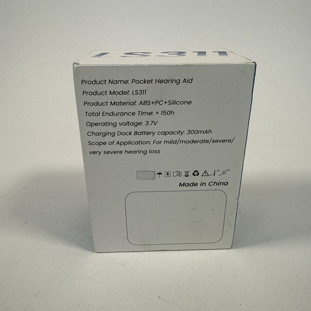 Pocket Hearing Aid Model LS311