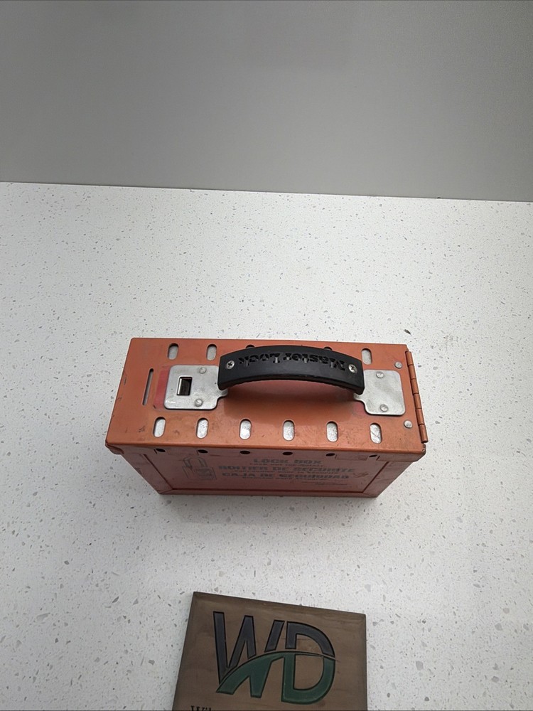 MASTER LOCK 498A Group Lockout Box,12 Locks Max No Locks