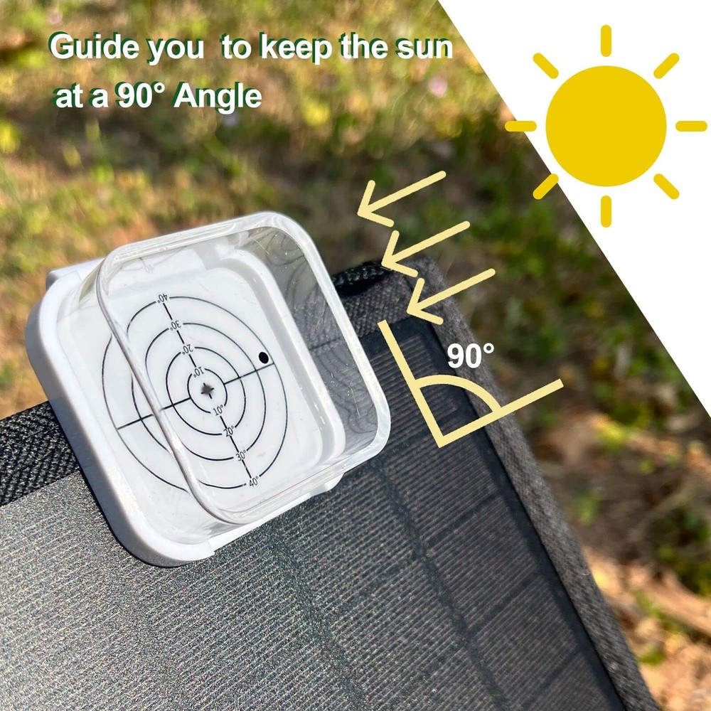 Keopuals Solar Angle Guide for Panels - Optimize Energy w/ 2-Pack