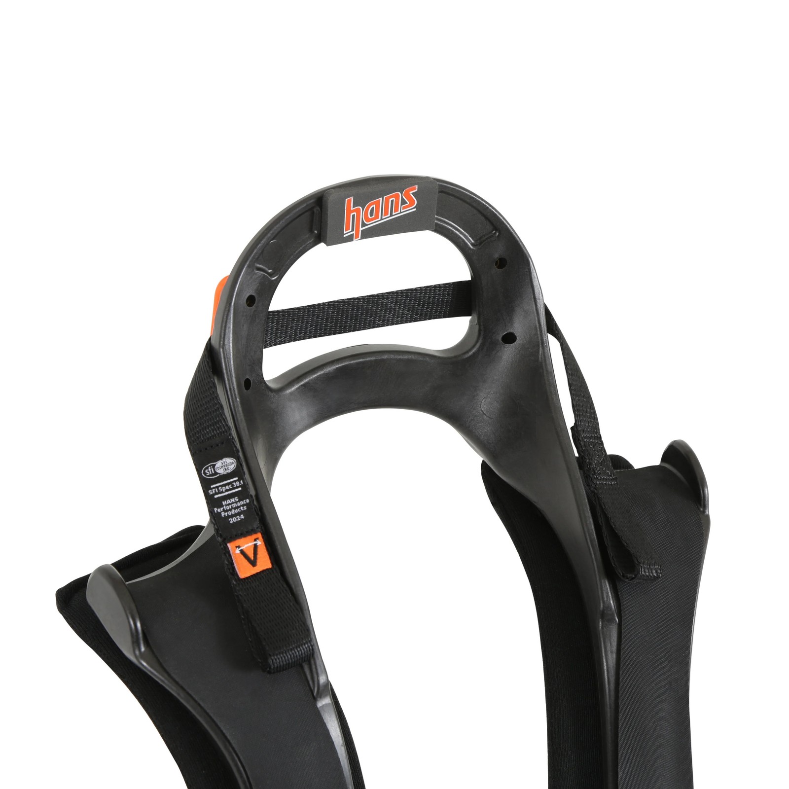 HANS H4L20QC Frontal Head Restraint Device SFI 38.1 20 Degree Quick Click LARGE