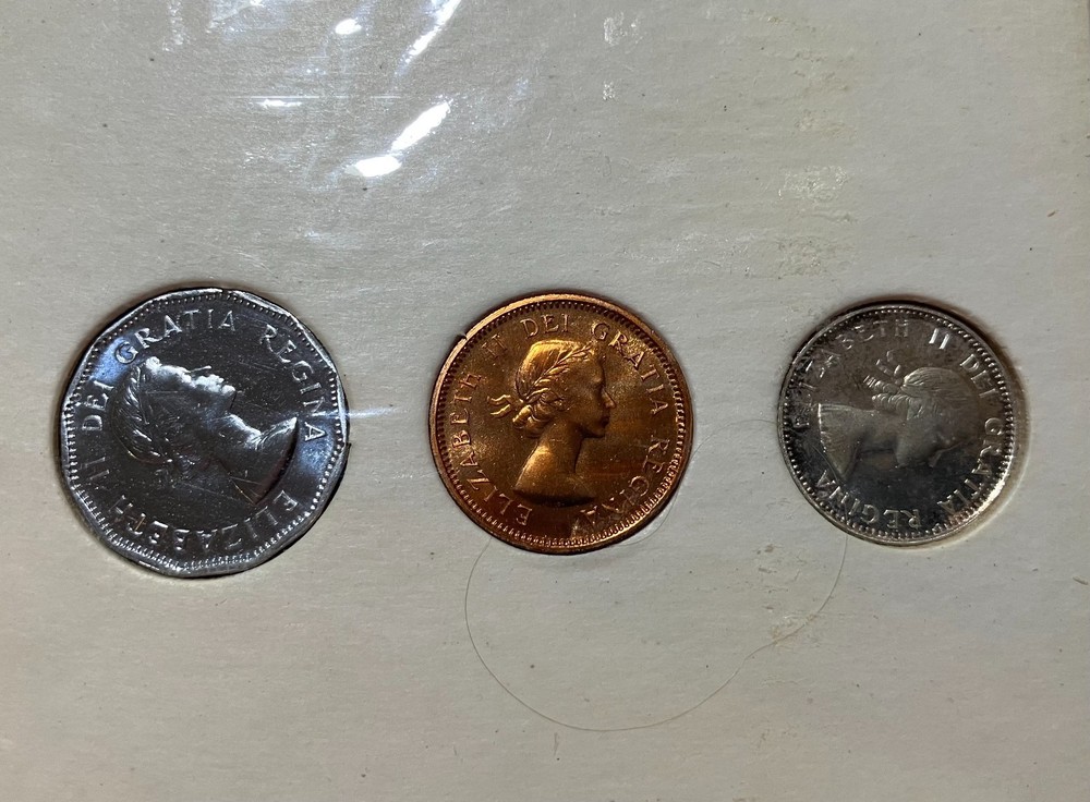 1954 Canada RCM Uncirculated Proof Like Set-NSF One Cent-RARE SET