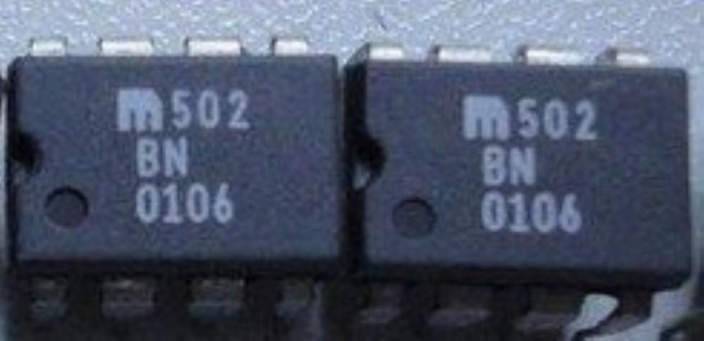 2pcs MICREL MIC502BN DIP-8 Temperature Sensor IC; IC RH