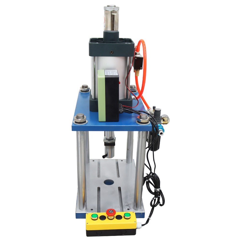 2866LBS Pneumatic Punch Press Machine w/Controller Footswitch 2"-4" Stroke 110V