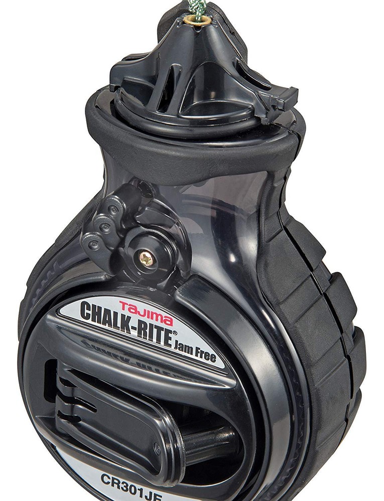 Tajima Chalk Rite Jam Free Chalk Line Extra Bold Durable Construction 2 Pack
