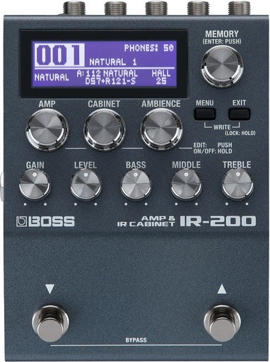 Boss IR-200 Amp & IR Cabinet Processor