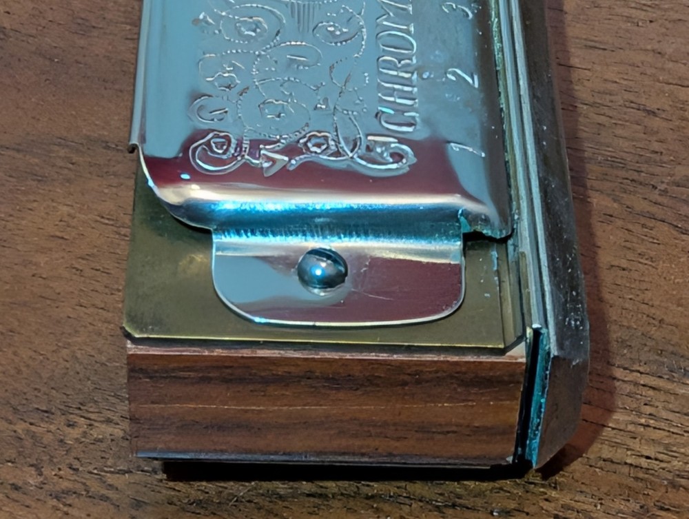 Hohner Super Chromonica Chromatic Harmonica 270 / Key C Germany Original Case
