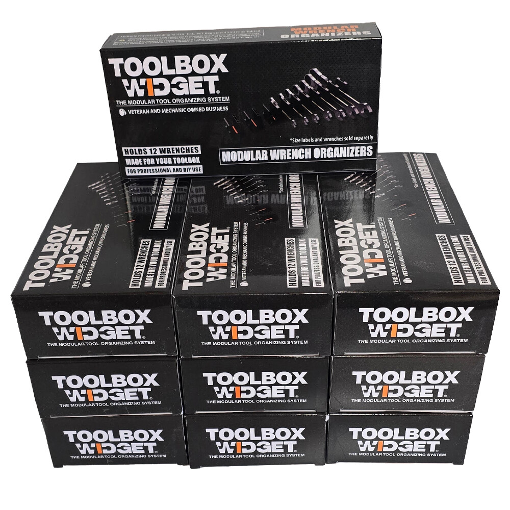 AUTHENTIC - ToolBox Widget - Pro - Vertical Wrench Organizers 10 Kits - NOT 3...