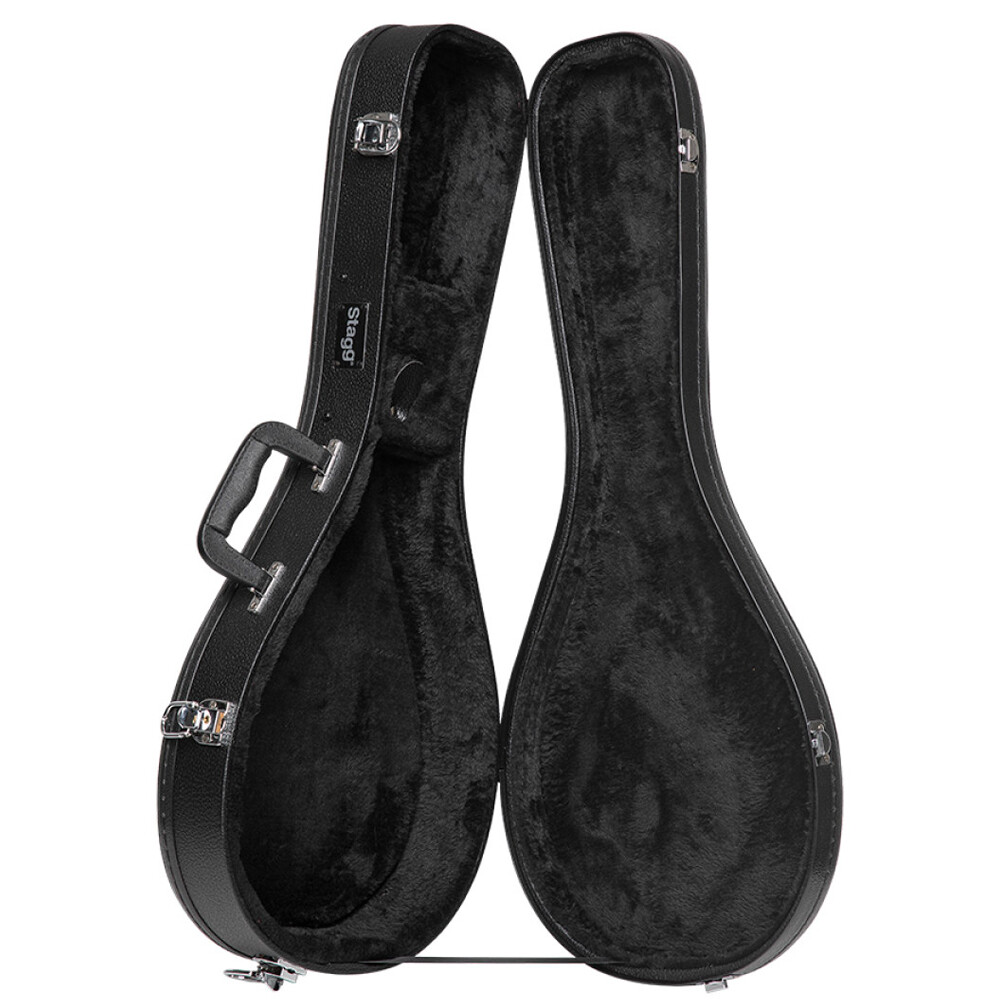 Stagg GCA-M Basic Series Hard Shell Case for Bluegrass Mandolin - Black