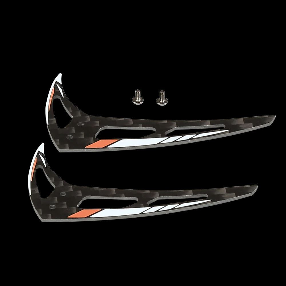 OMP Hobby OSHM1204O M1 EVO Vertical Stabilizer Set - ORANGE