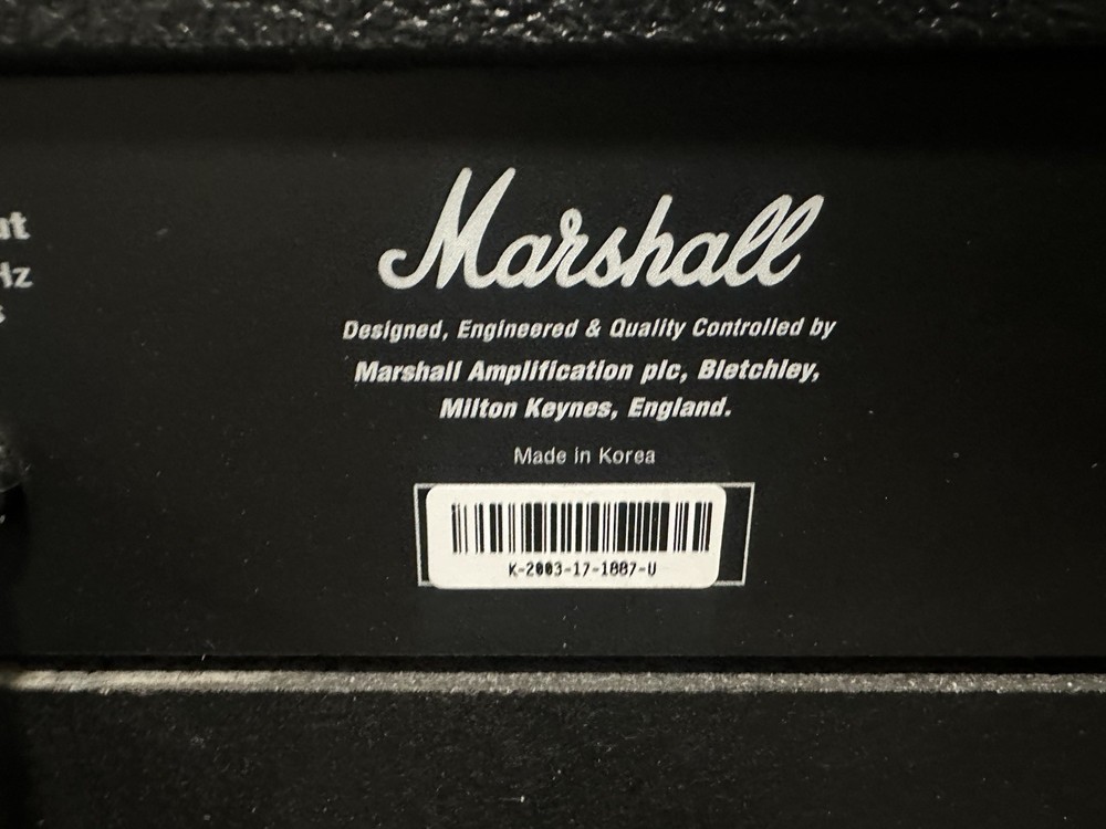 MARSHALL MG15CD 15 Watts Amplifier WORKS GREAT!