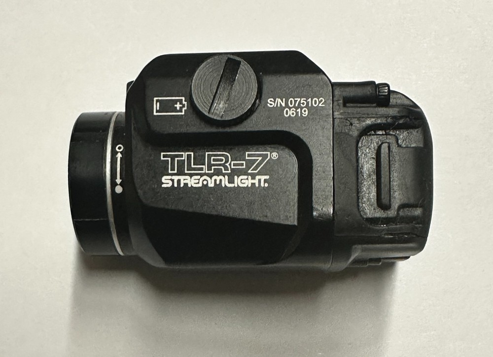 STREAMLIGHT TLR-7 Tactical Flashlight- 1913-1 Rail Key installed - Nice!! 102