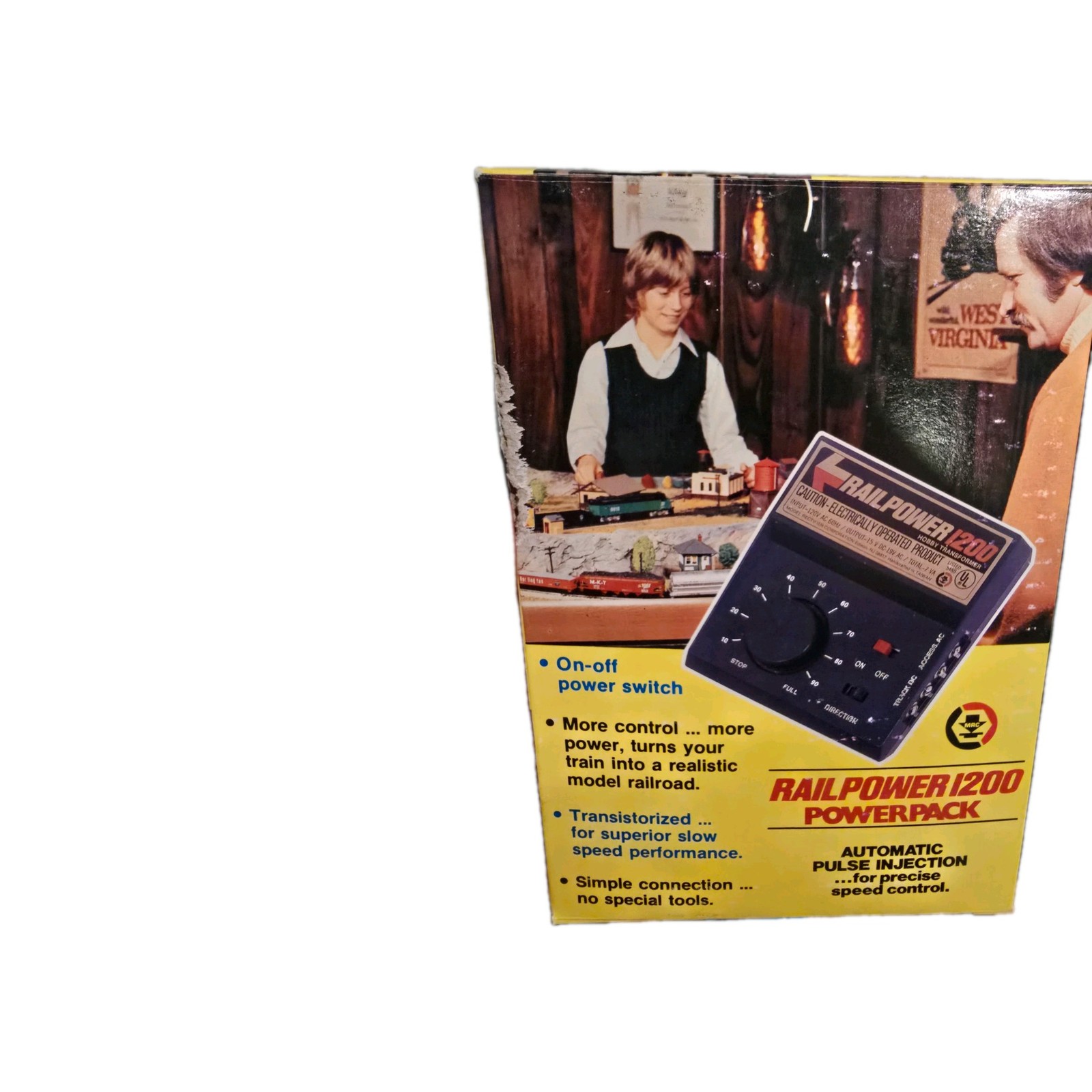 Collectors Mantua HO Train Set with 5 Cars & All Original Paperwork