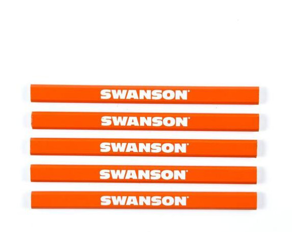 Carpenter Pencils (5 Pack Carded)