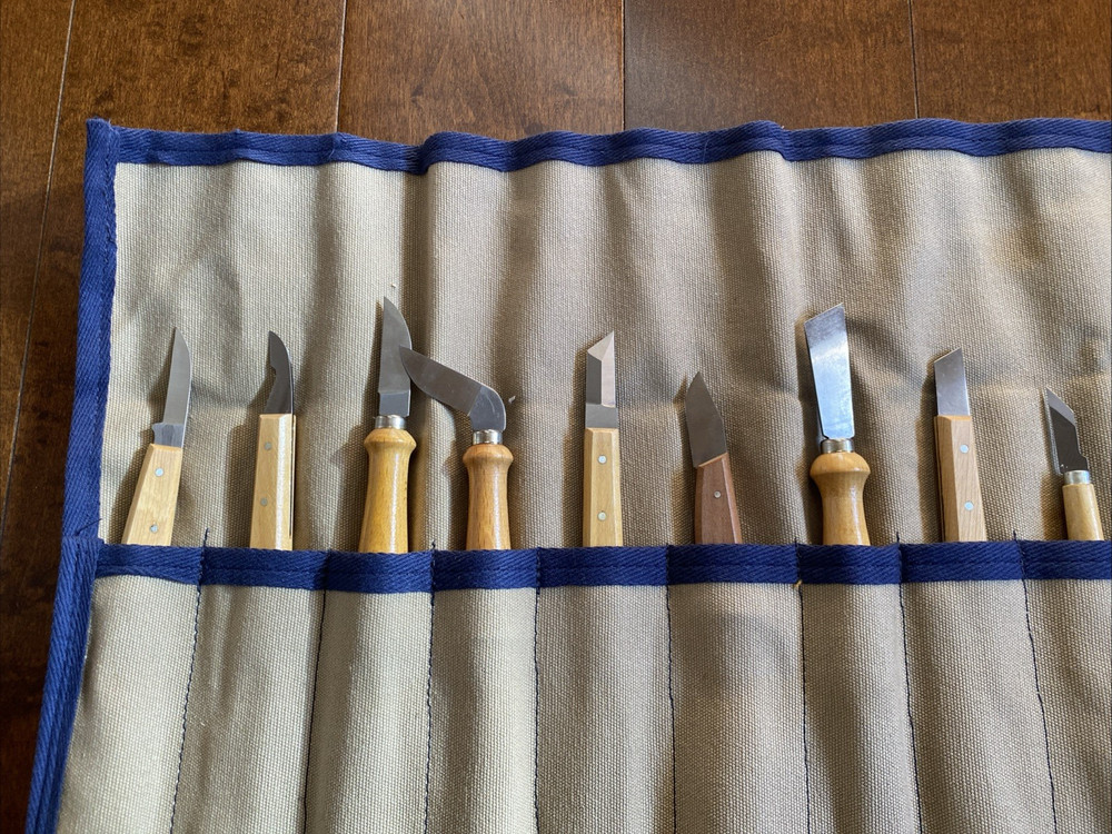 14-pc Swiss & Germany Made Carving Tools Set
