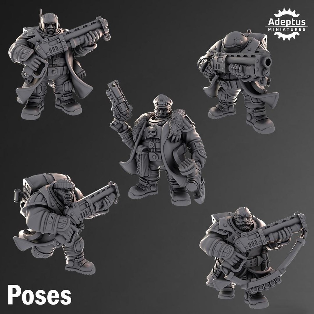 Emberguards - Dwarves - Set of 5