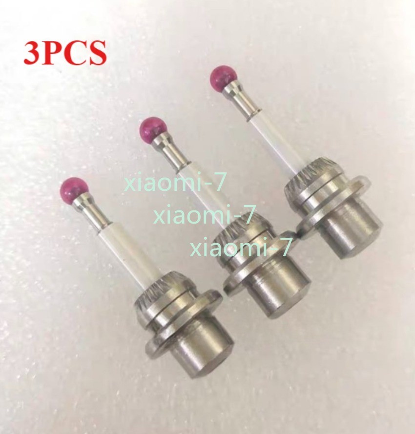 3PC Machine Touch Probe Stylus M3 4mm Ruby Ball Ceramic stem 80.362.00
