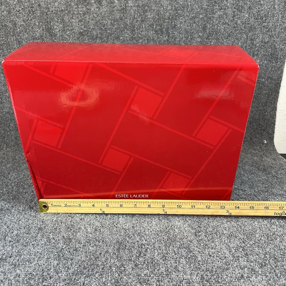 Estée Lauder Makeup Train Case Set – October 2008 – New – Sticky Case